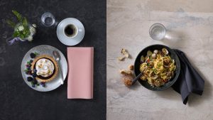 Wie die Farbe der Servietten unseren Geschmack beeinflusst.