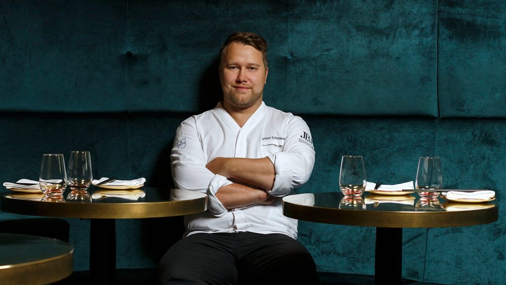 Anton Schmaus in seinem New York inspiriertem Sticky FIngers.