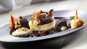 Warmes Zwischengericht mit dem HUG Filigrano Snack-Tartelette 8,3 cm Aus dem Wettbewerb 2017