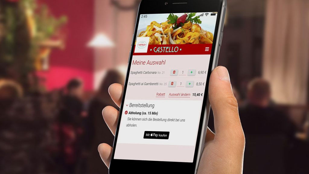 Apple Pay startet und Barforce steigt direkt mit ein.