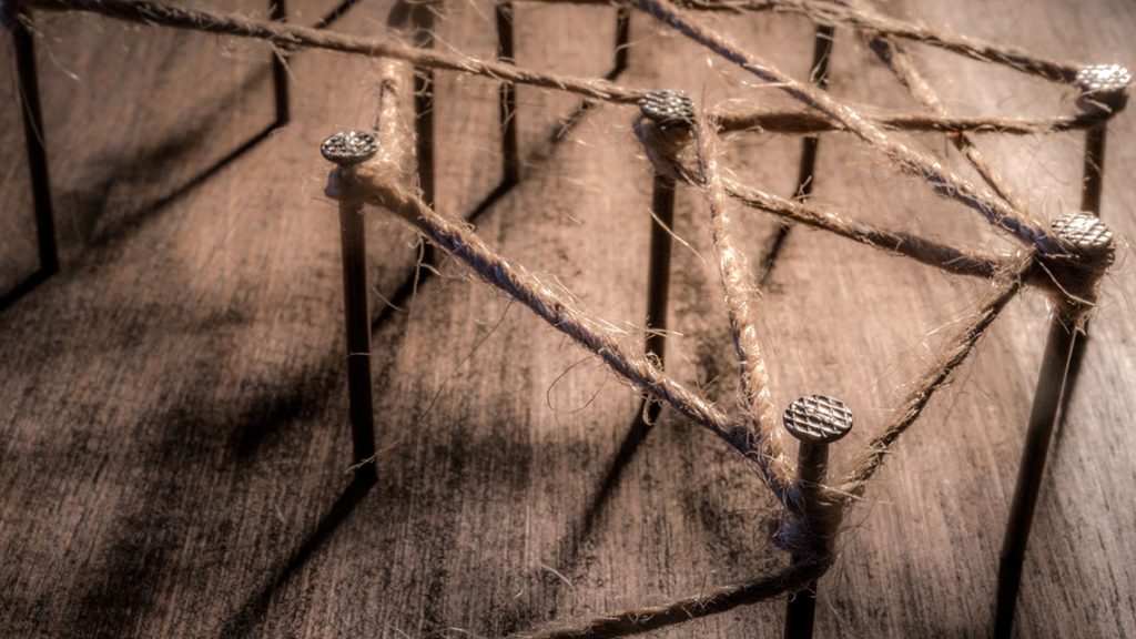 Vernetzung der Bestandteile mit Hilfe eines ERP-Systems.