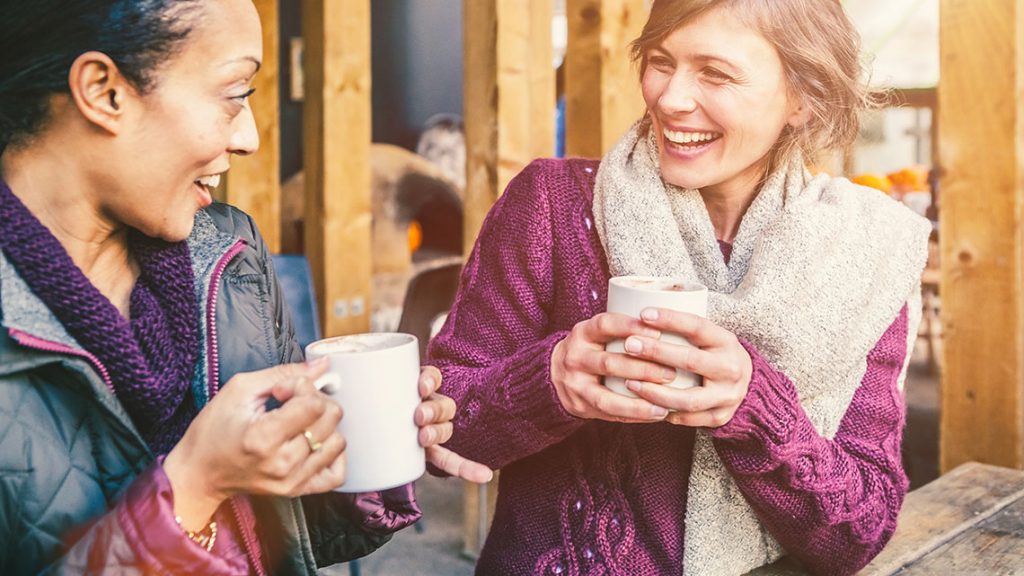 Stimmungsvolle Außengastronomie im Winter steigert den Umsatz.