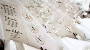 Mit einer ansprechend gestalteten Speisekarte werden die Gäste überzeugt.