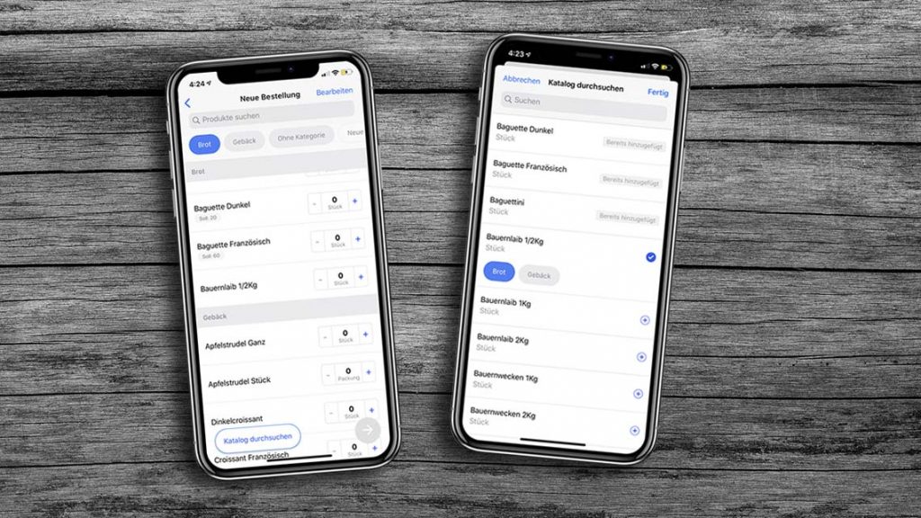 Wer alle Lieferanten über eine App koordiniert, spart wertvolle Zeit.