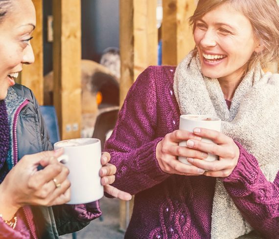 Stimmungsvolle Außengastronomie im Winter steigert den Umsatz.
